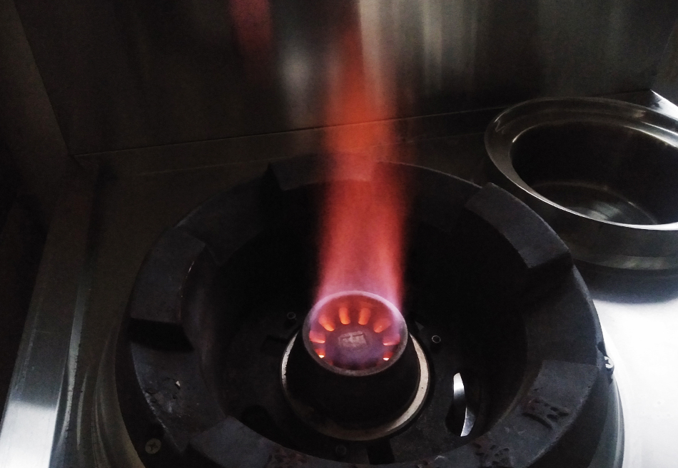 厨房用植物油燃料火焰效果